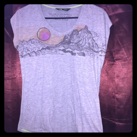 North Face cap sleeve tee - Picture 1 of 7